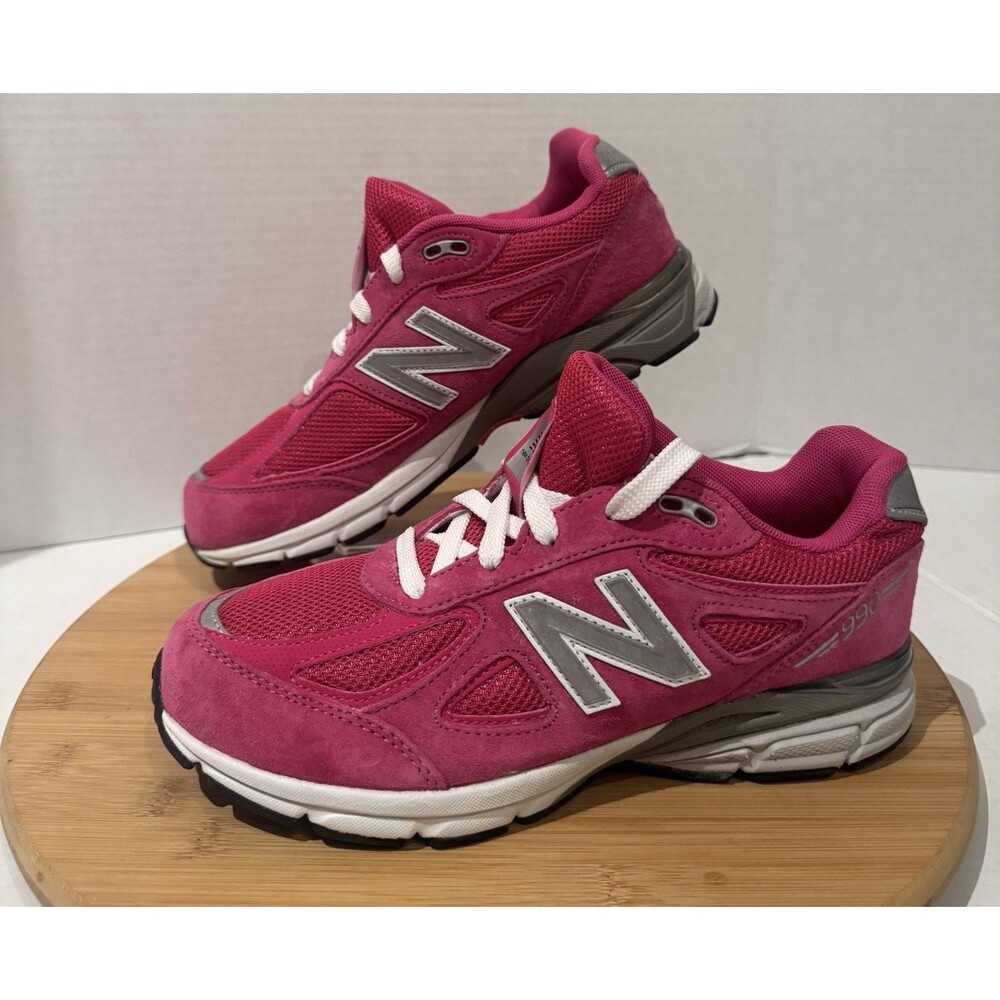 New Balance 990/990V4 Pink KJ990PEG Kids Women Size 5 New Trainer Sneakers